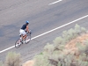 Juliana Buhring on her quest to be the first woman to cycle around the globe climbing the Bliss Grade near the city of Bliss in southern Idaho