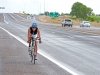 Juliana Buhring on her quest to be the first woman to cycle around the globe riding in the rain near the city of Filer in southern Idaho